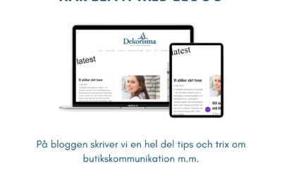 YIPPIE!!! – Vi har blivit med blogg