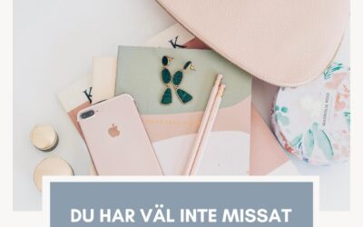 Du har väl inte missat vår blogg?